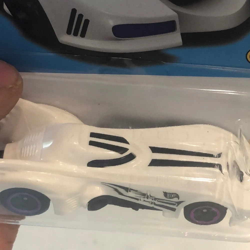 White Batmobile Toy Car